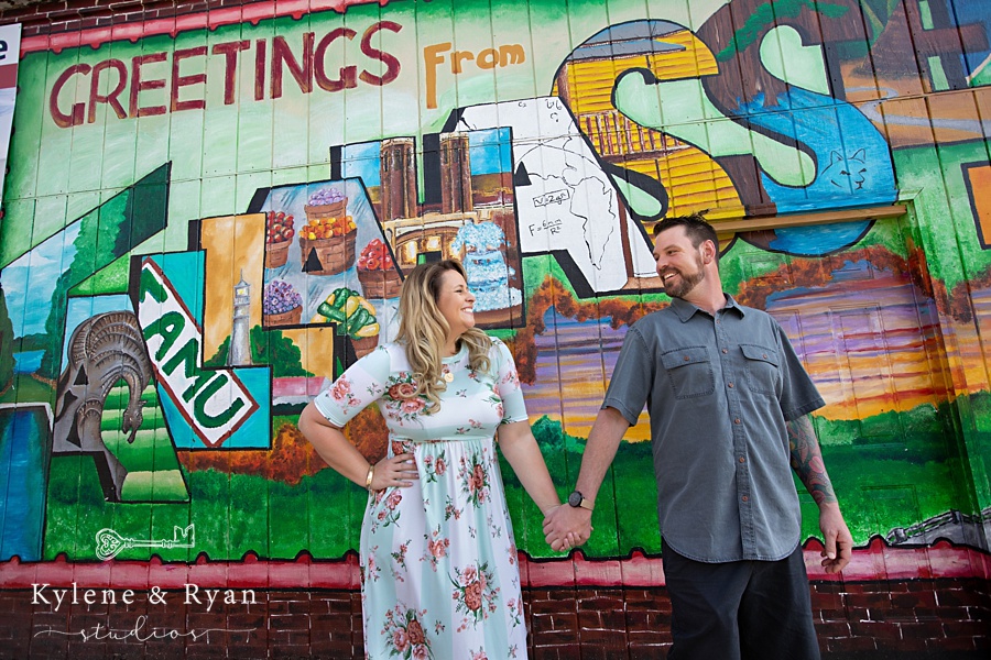 Alison & Matt | Engagement Love, Downtown Tallahassee