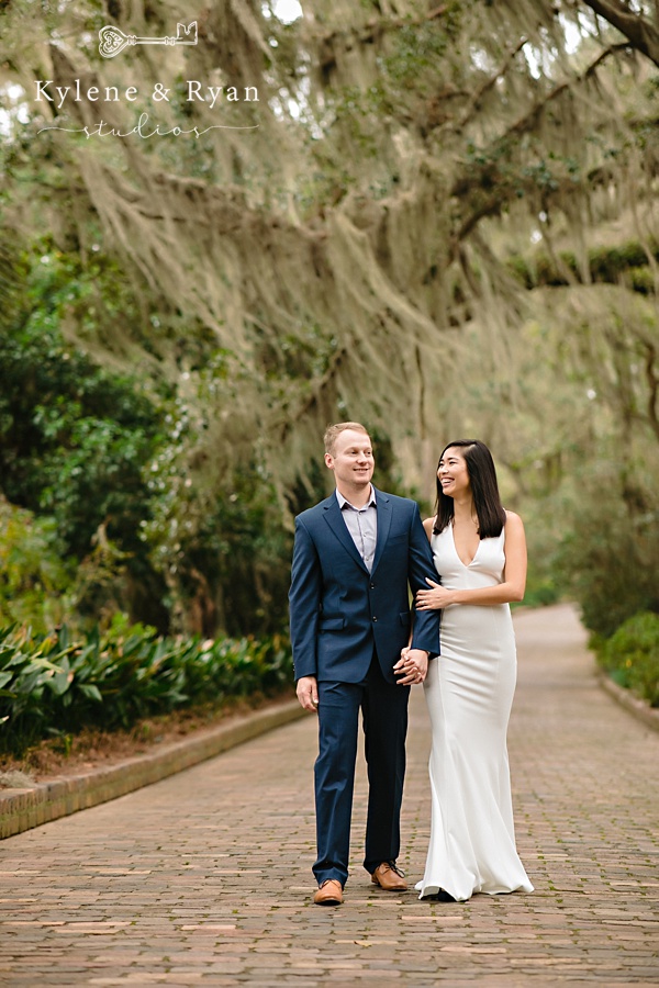 Diane & Colin | Engagement love at Maclay Gardens, Tallahassee, FL
