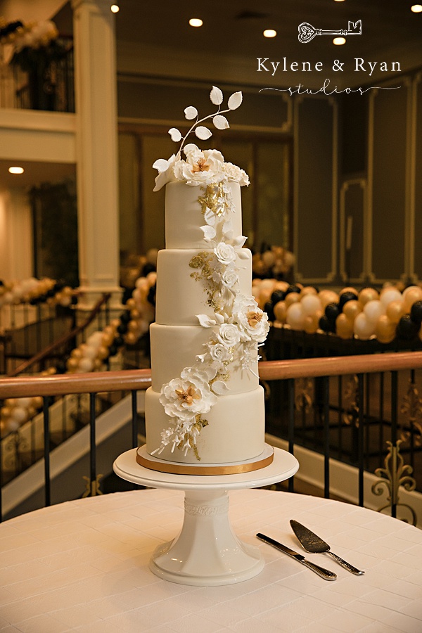 Tallahassee Florida Governors Club Wedding Artistic Confections Cake